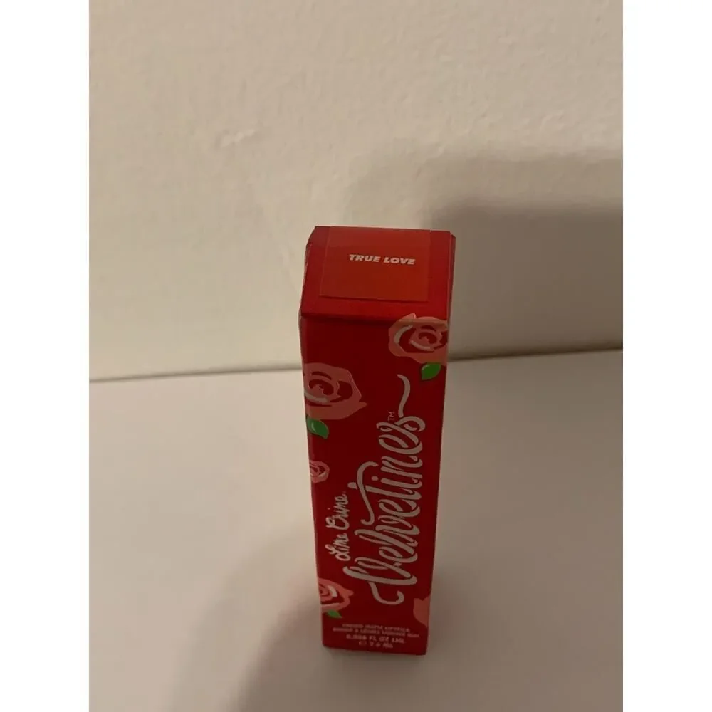 Lime Crime Velvetines True Love Red Pink Liquid Matte Lipstick - 2.6ml NEW